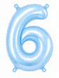 Números del 0-9 celeste pastel - Miniatura 7