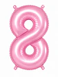 Números del 0-9 rosa pastel - Miniatura 9