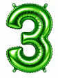 Números del 0-9 verde - Miniatura 4