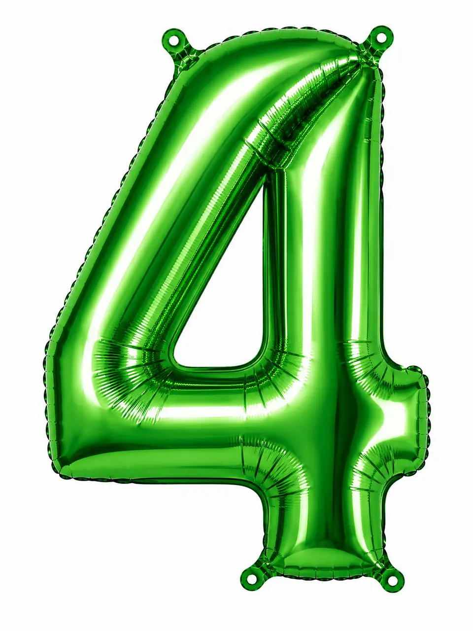 Números del 0-9 verde 5