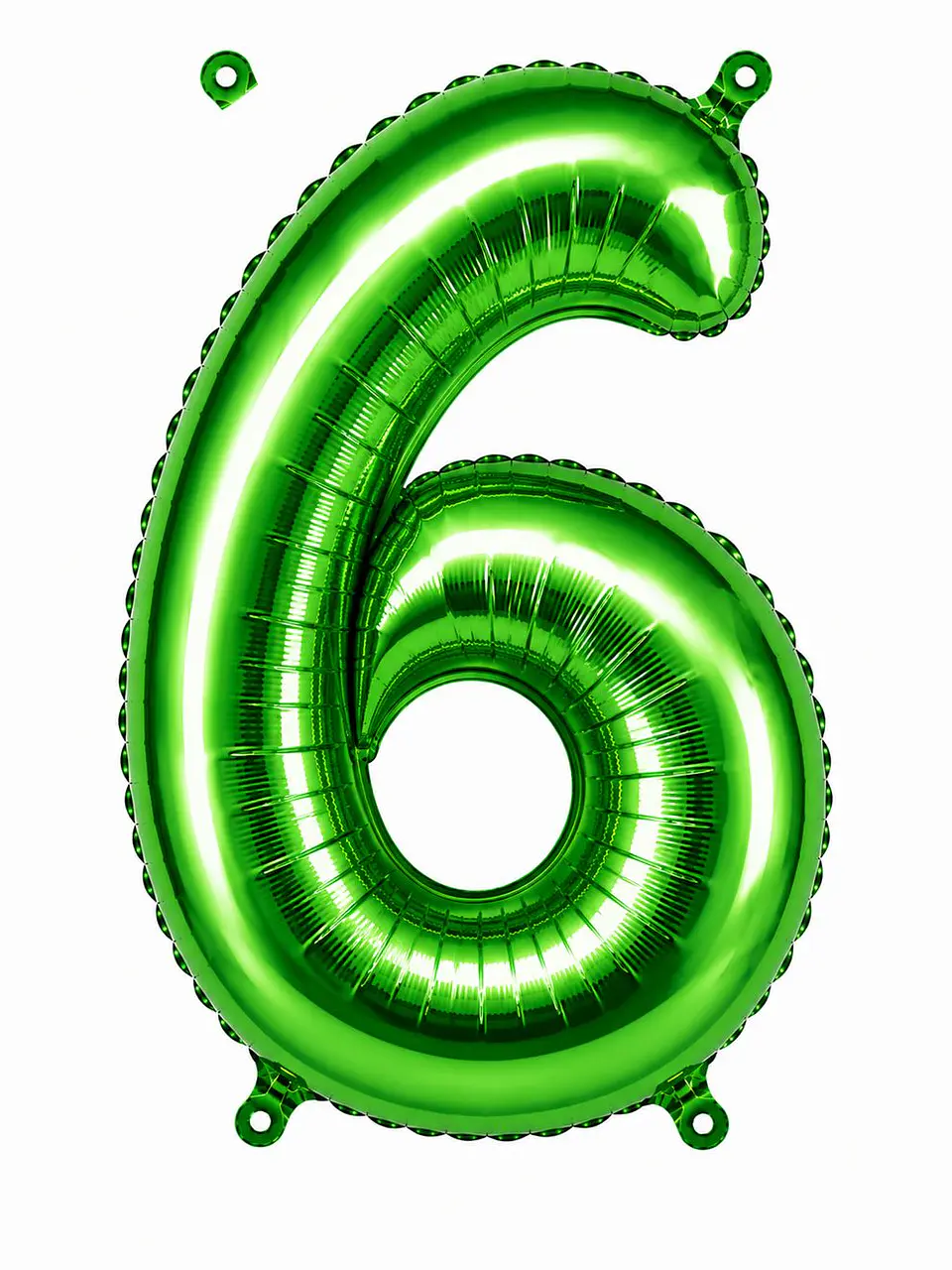 Números del 0-9 verde 7