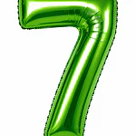 Números del 0-9 verde