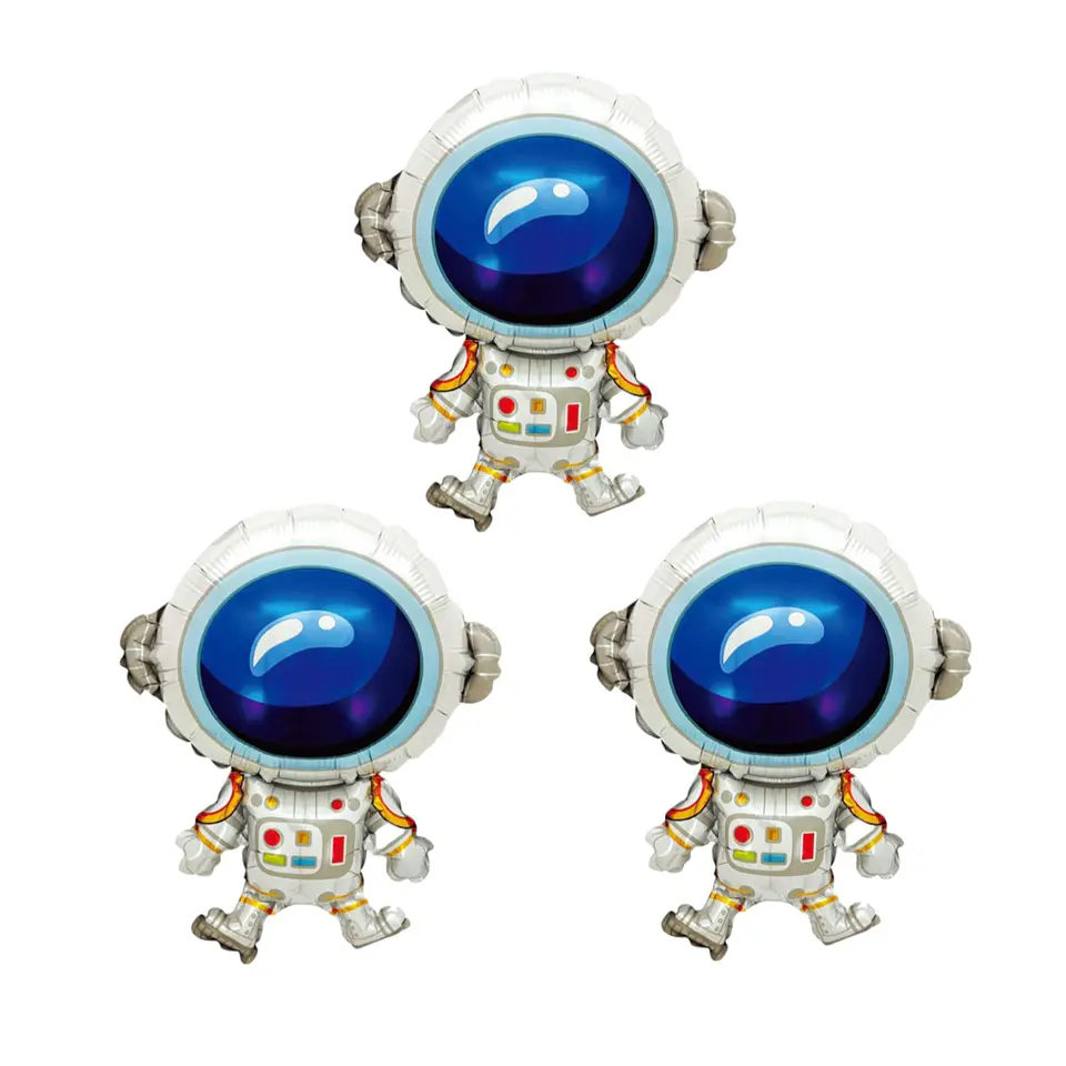 Globo astronauta 3 unidades 43 cm 1