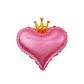 Globo metálico corazón novios 48 cm - Miniatura 4