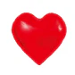 Globo corazón 45 cm - Miniatura 2