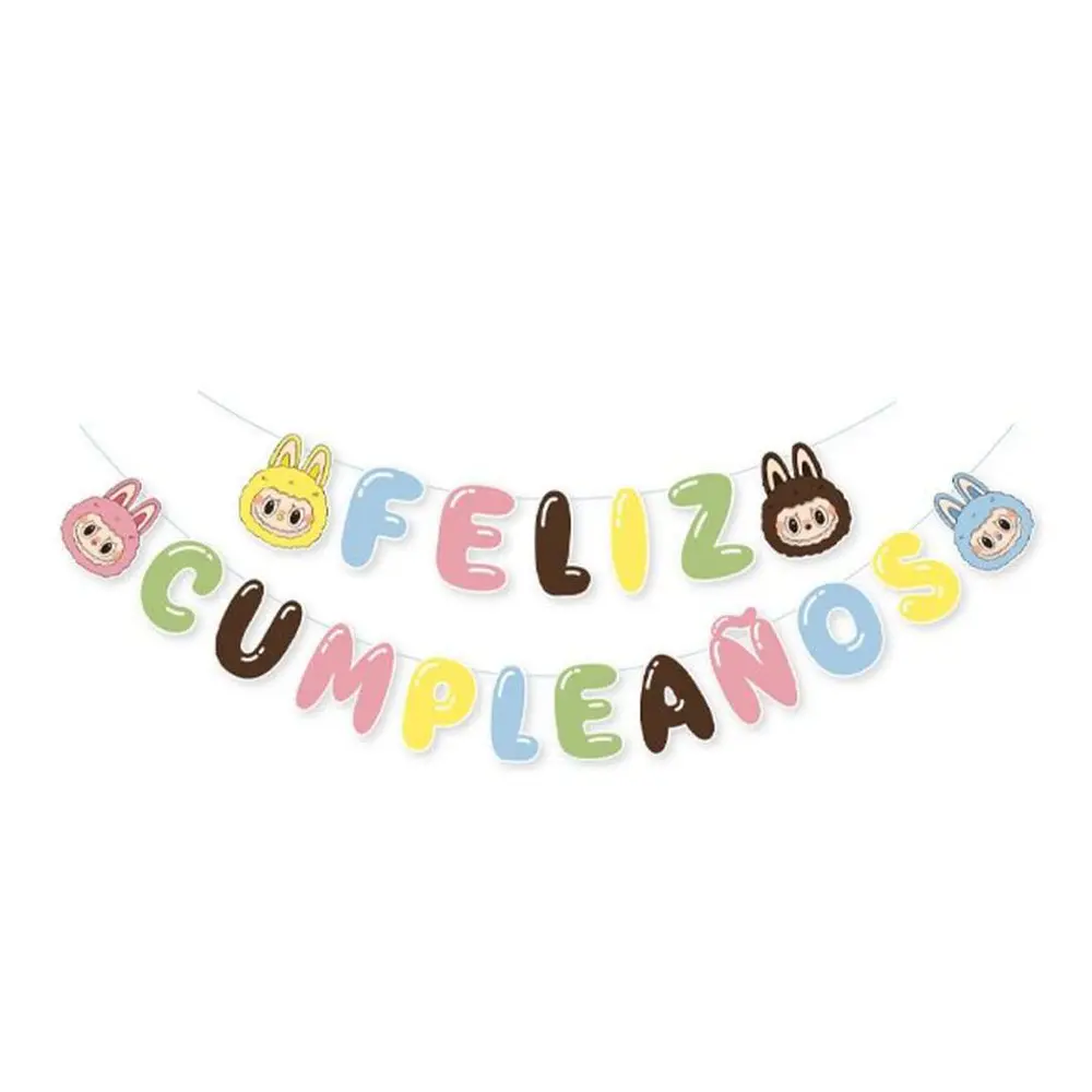 Guirnalda cumpleaños labubu