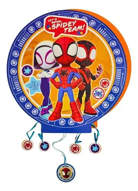 Piñata plegable spidey