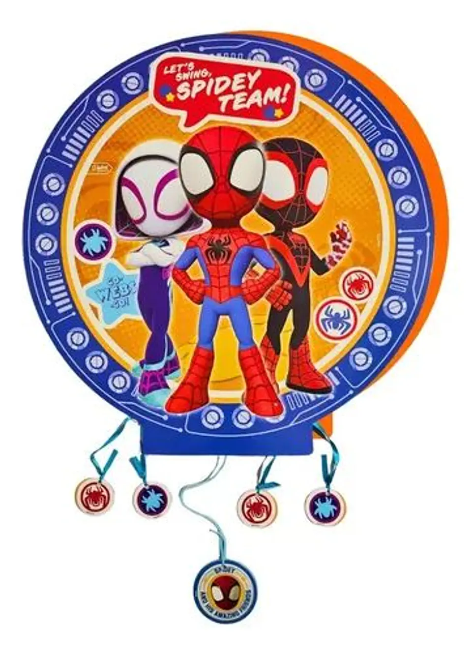 Piñata plegable spidey 1