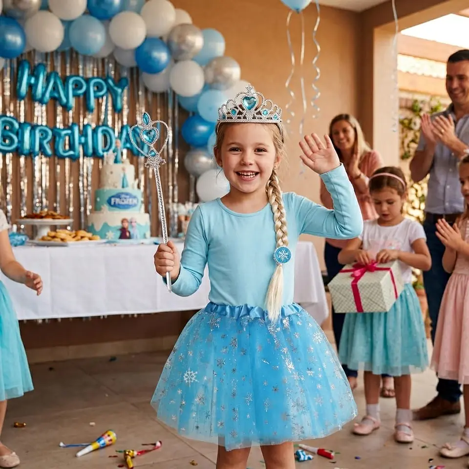 Disfraz princesa hielo frozen 2
