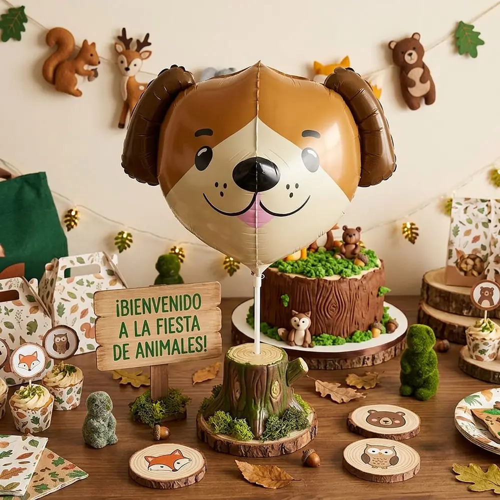 Globo perro 3D