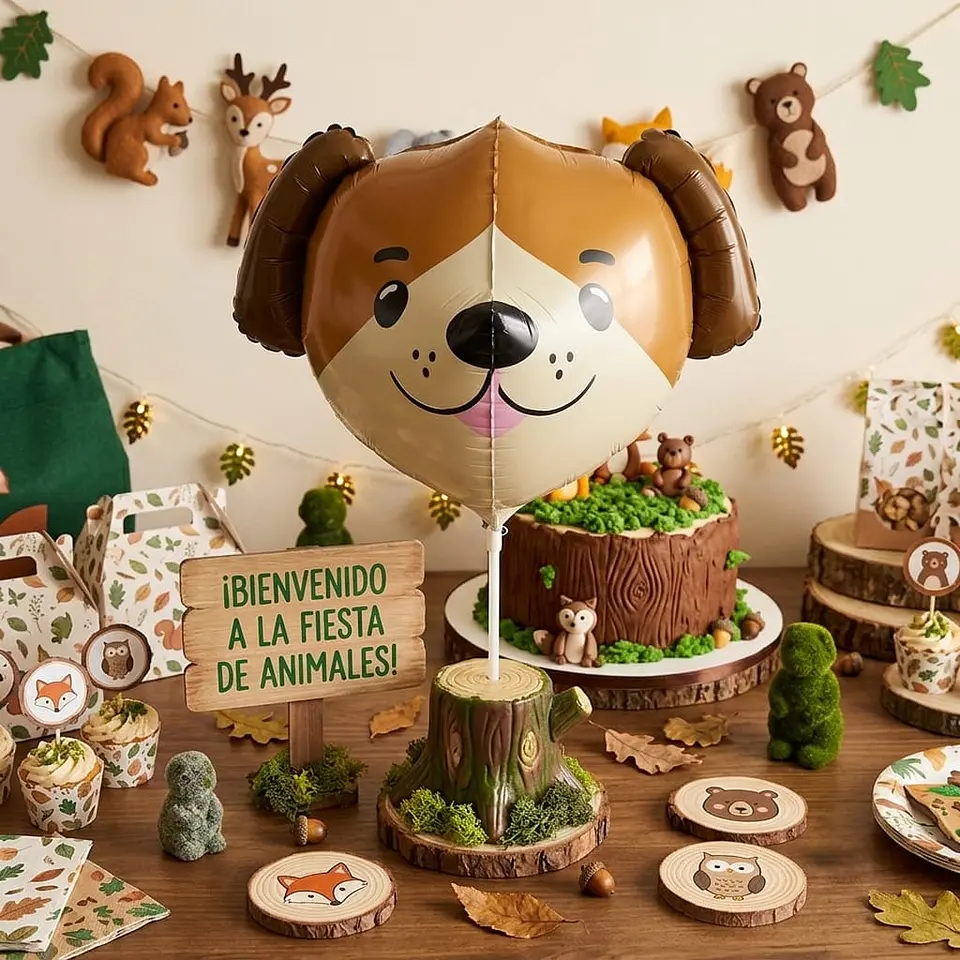 Globo perro 3D 2