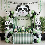 Globo panda 3D