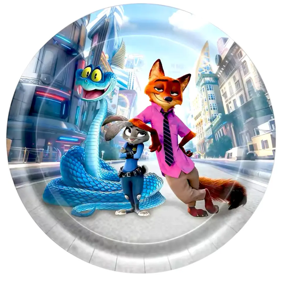 Plato zootopia 6 unidades 1