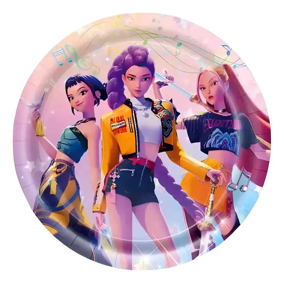 Platos Guerreras K-pop x6 1
