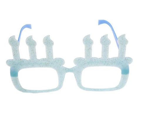 Lentes cotillón velas