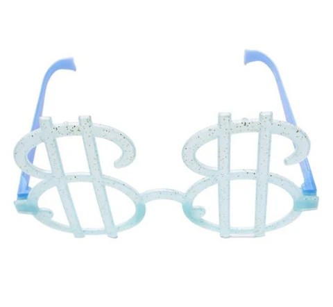 Lentes cotillón dolar