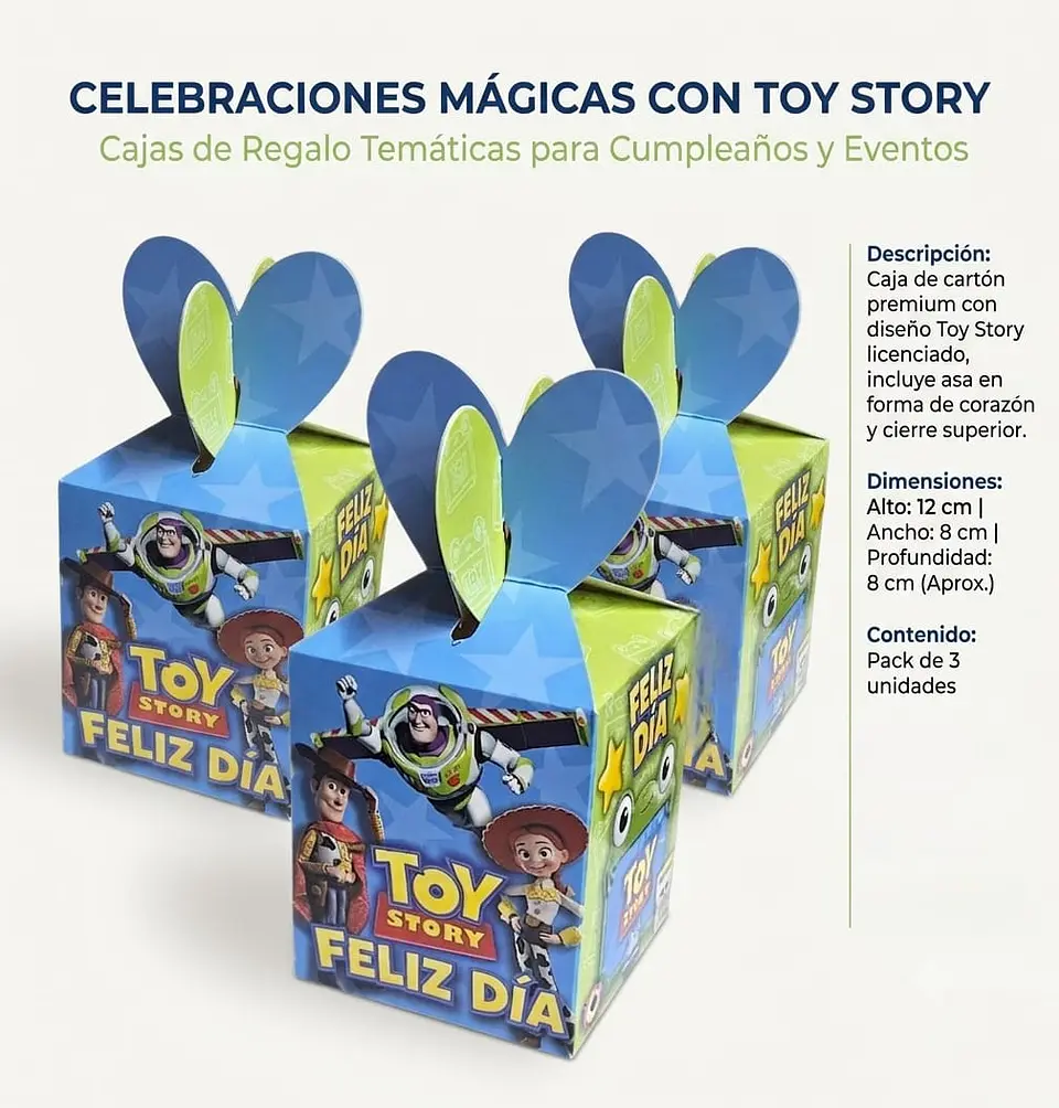 Cajitas sorpresa toy story 3 unidades 2