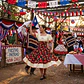Vestido Huasa chinita floreado  - Miniatura 3
