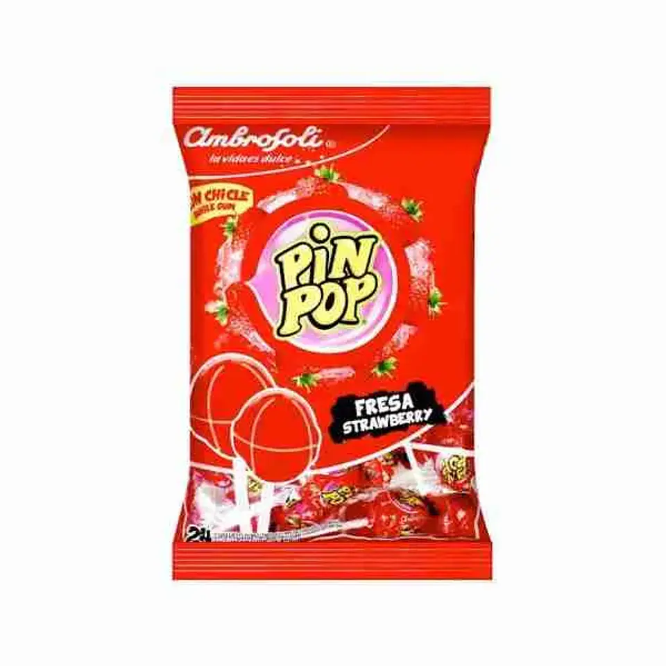 Coyac Pin Pop fresa 24 unidades 1