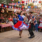 Vestido huasa chinita bandera chile - Miniatura 2