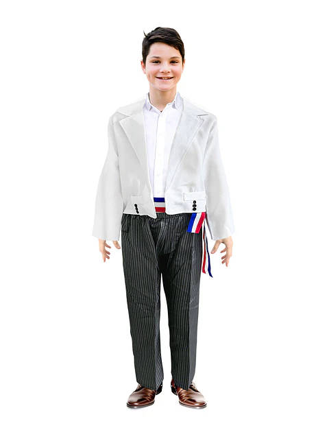 Traje Huaso blanco infantil 