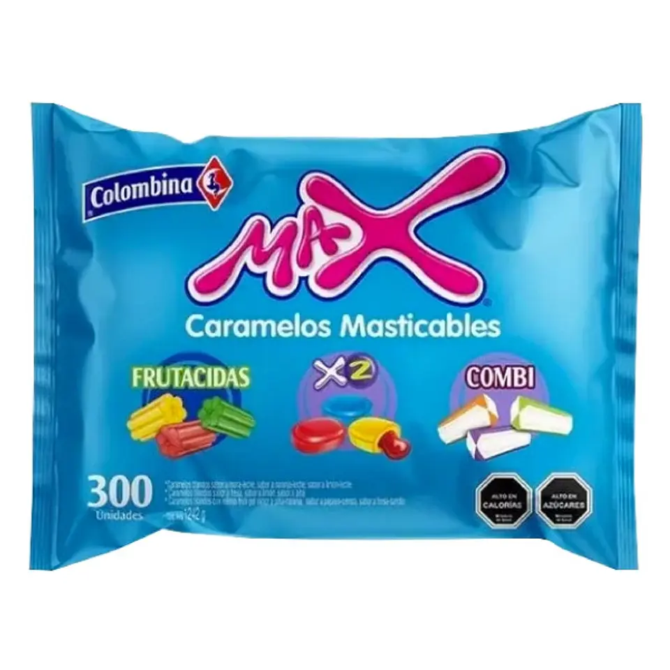 Masticables Max surtidos bolsa 300 unidades 1