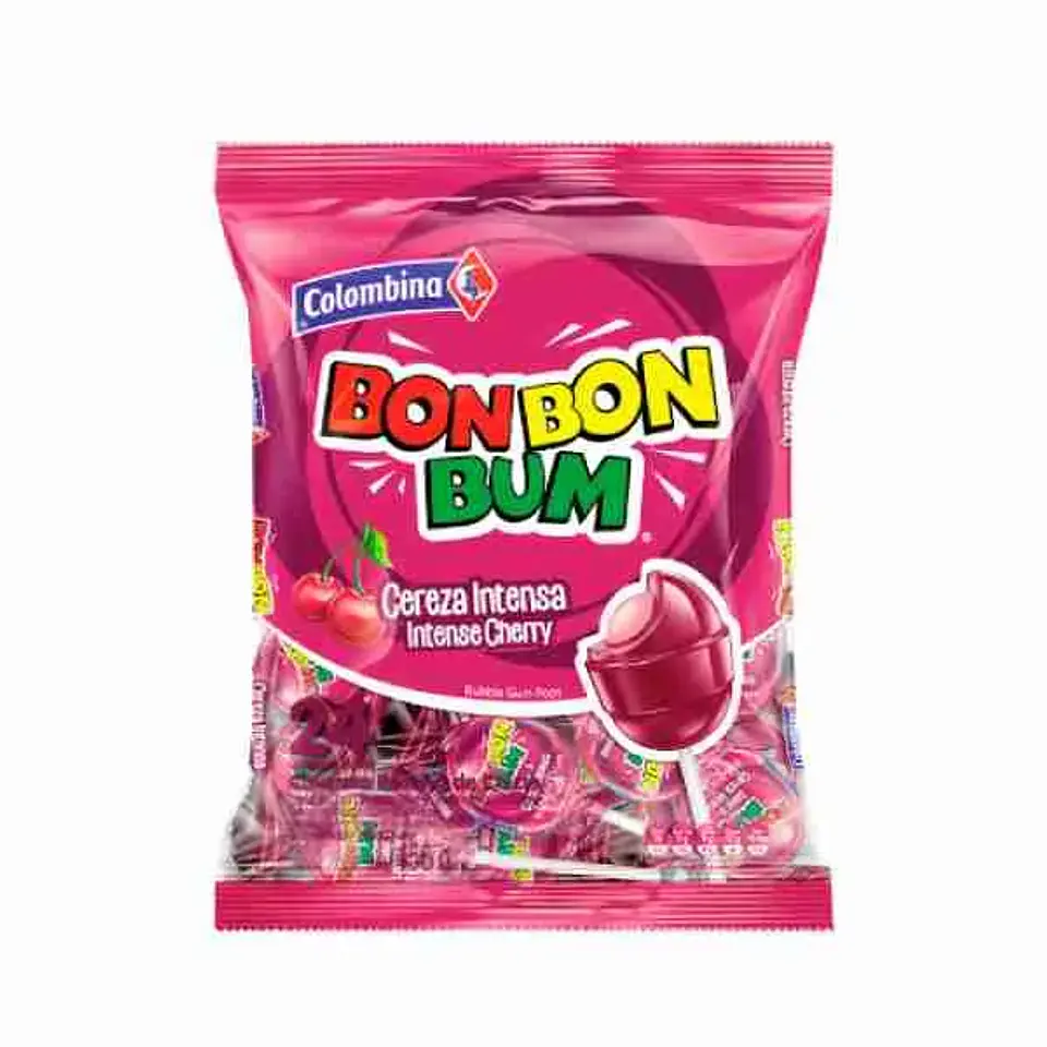 Bon Bon Bum cereza intensa 24 unidades 1
