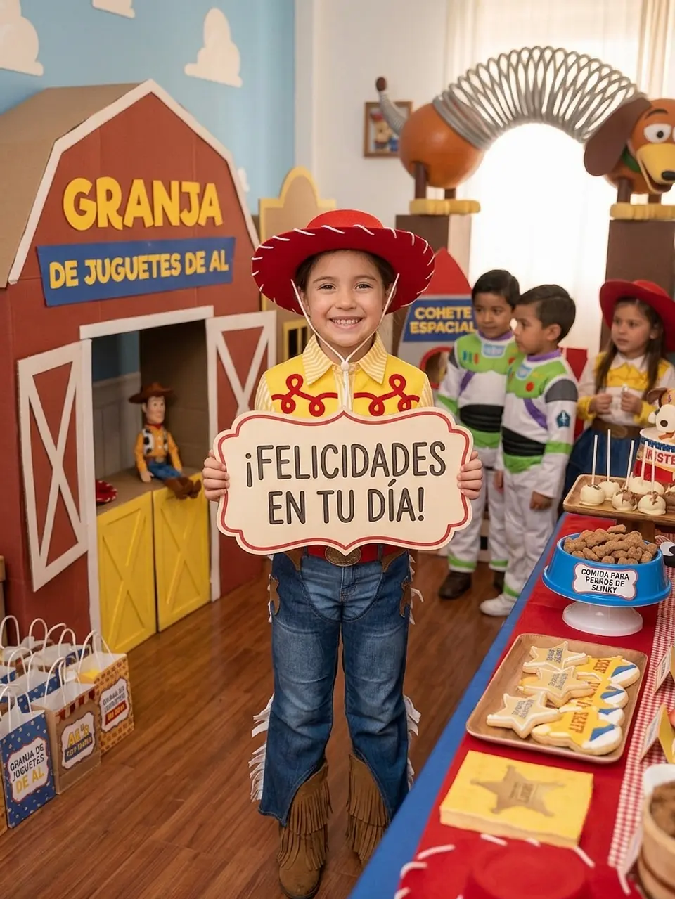 Sombrero Jessie vaquerita infantil  2