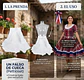 Falso para vestido folclórico infantil - Miniatura 2