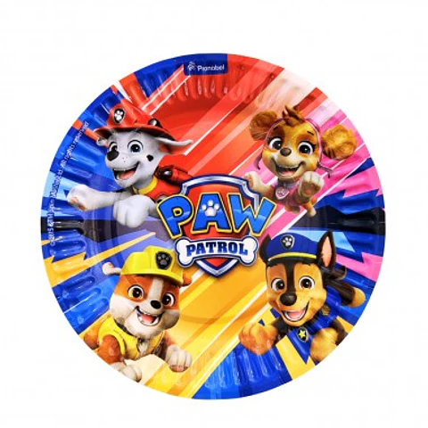 Platos Paw Patrol 6 unidades