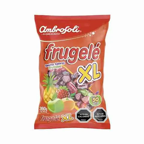 Gomitas Frugelé XL 30 unidades 