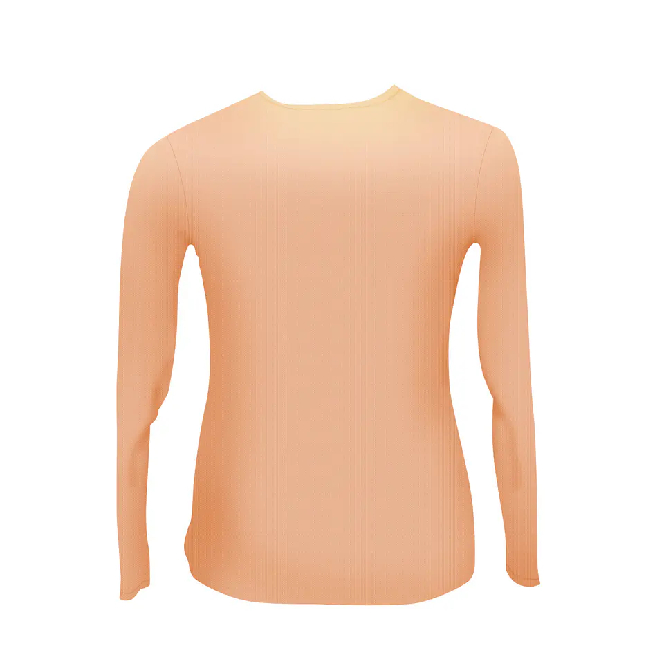 Polera lisa infantil beige 1