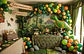 Globo metálico dinosaurio caminante 85 cm - Miniatura 2