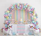 Globo metálico unicornio caminante 90 cm - Miniatura 2