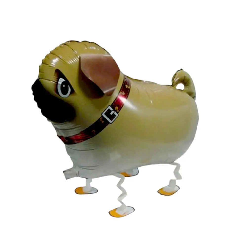 Globos metálicos perritos caminantes  3