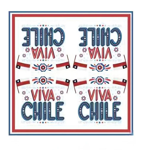 Servilleta fiestas patrias 10 unidades