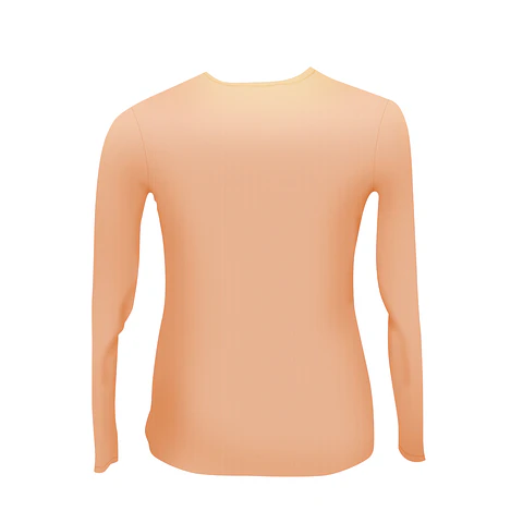 Polera lisa adulto beige