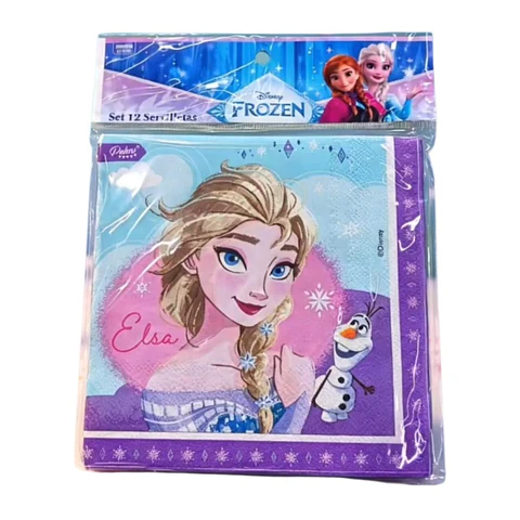 Servilleta frozen 12 unidades