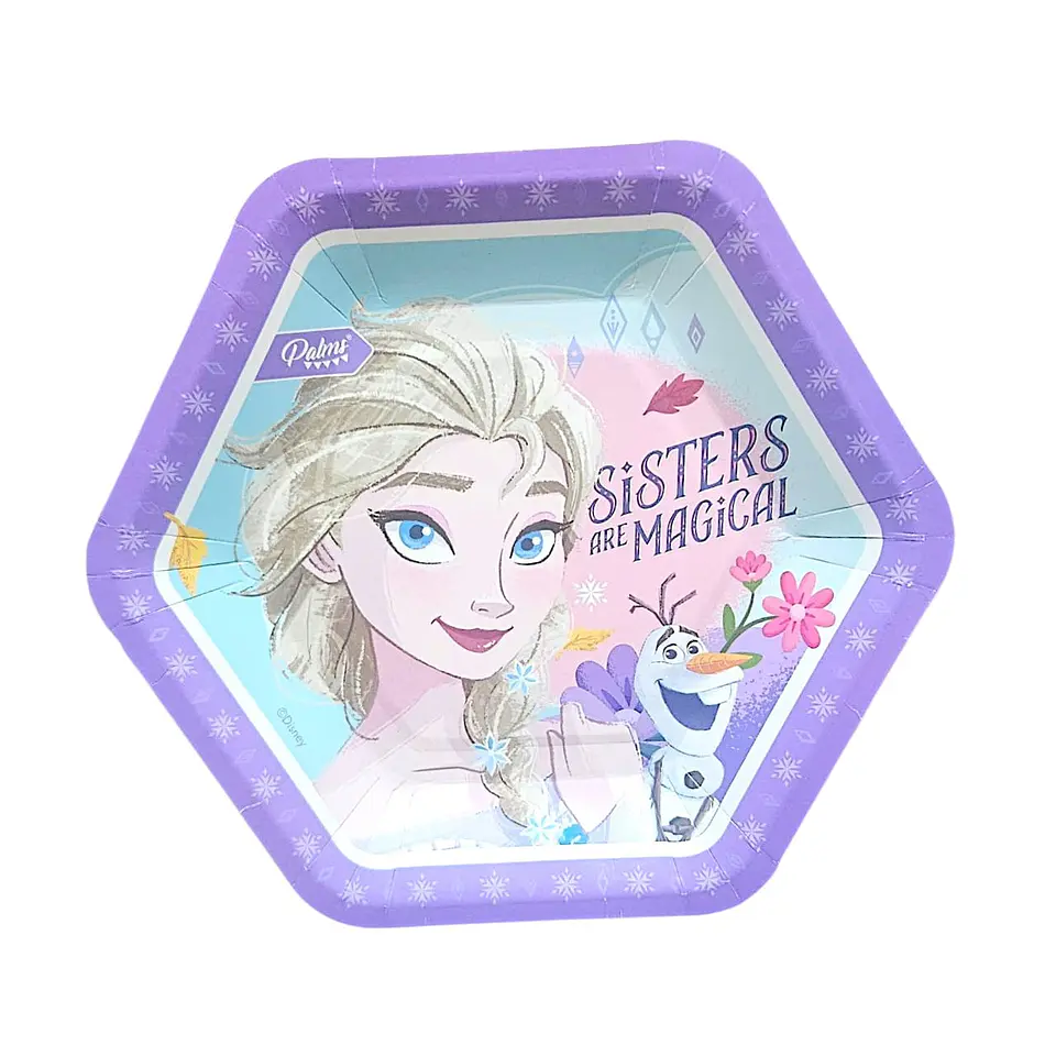 Platos frozen 6 unidades 1