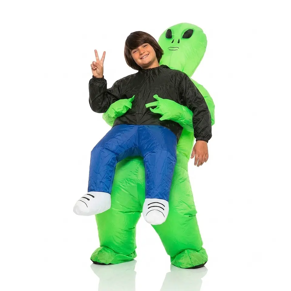 Disfraz inflable alien infantil 2