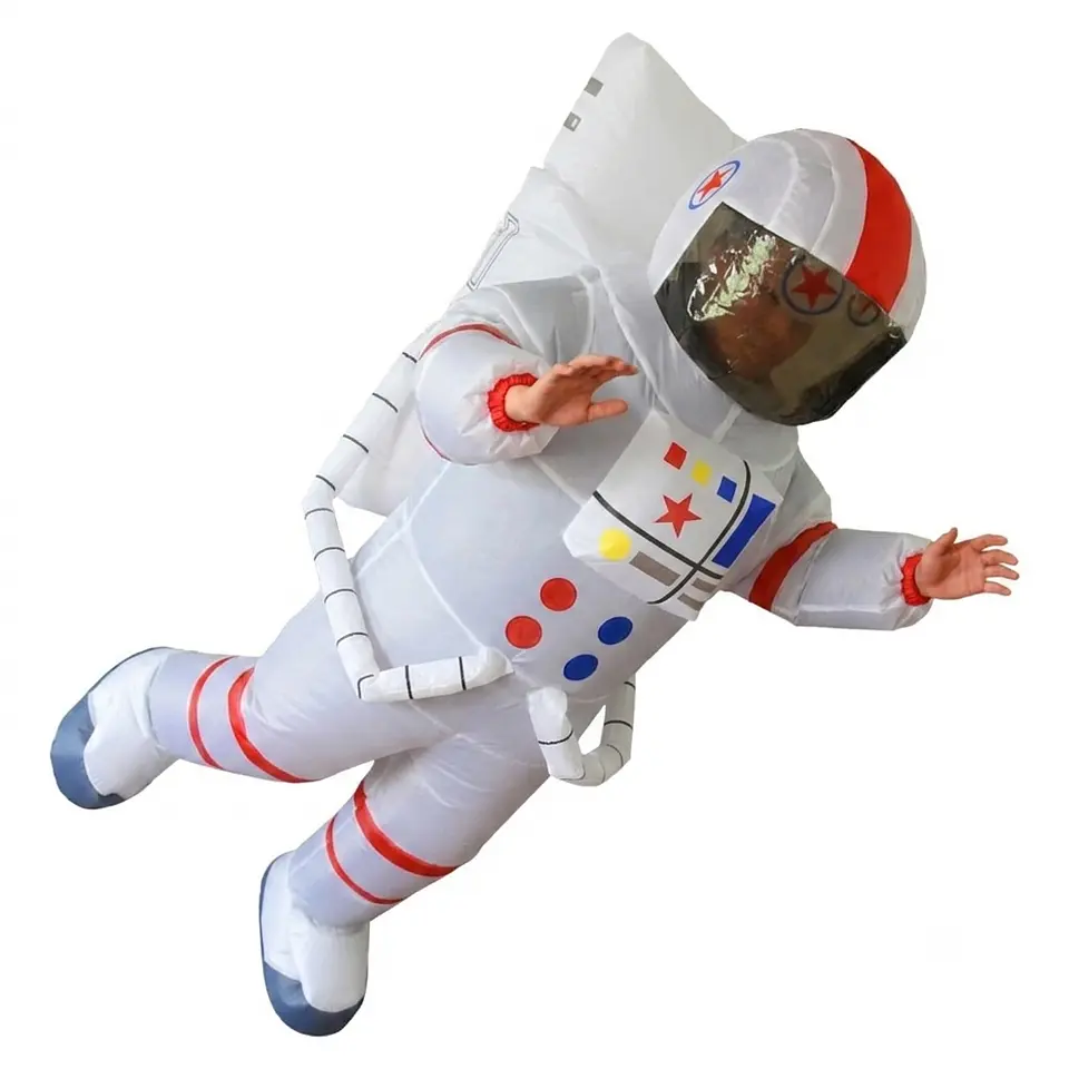 Disfraz astronauta inflable para niños 2