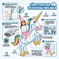 Disfraz unicornio infantil  - Miniatura 2
