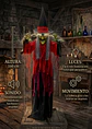 Bruja animatronic Halloween 160 cm - Miniatura 3