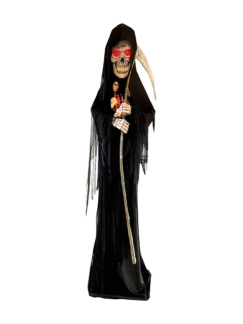 Muerte esqueleto gigante animatronic 305 cm