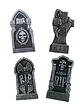 Set 4 tumbas Halloween 42 cm - Miniatura 1