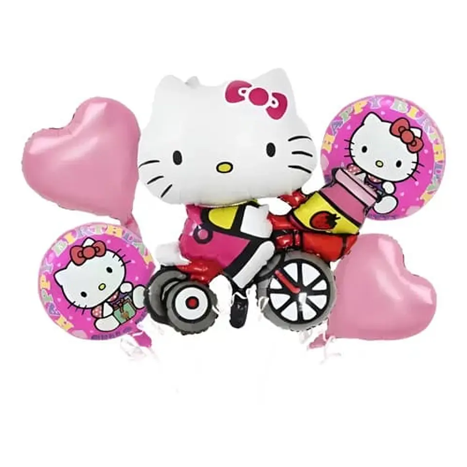 Set de globos Hello Kitty 1