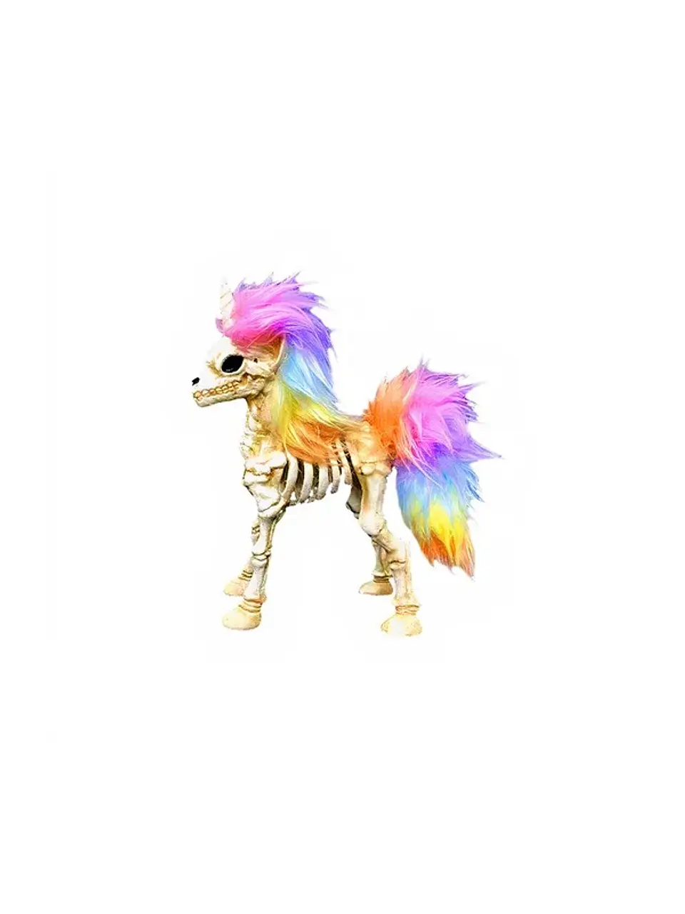 Adorno Esqueleto Unicornio 20 Cm 1