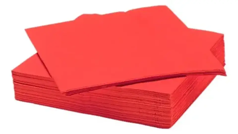 Servilletas rojo 1