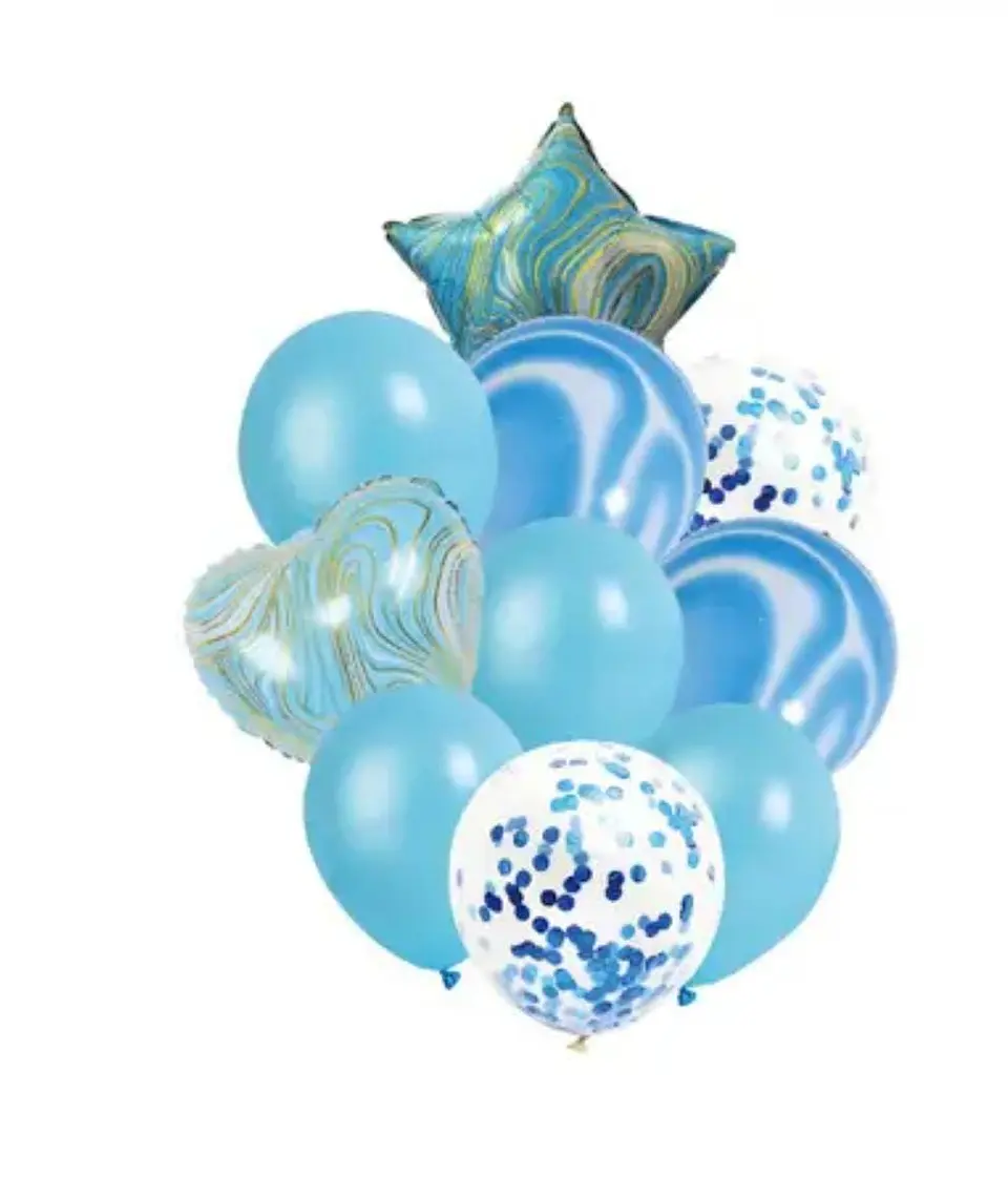 Set de globos Estrella 10 unidades 6