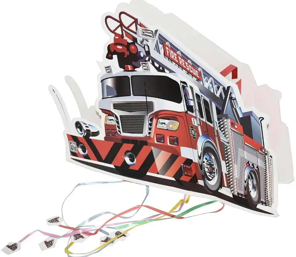 Piñata plegable bombero 1